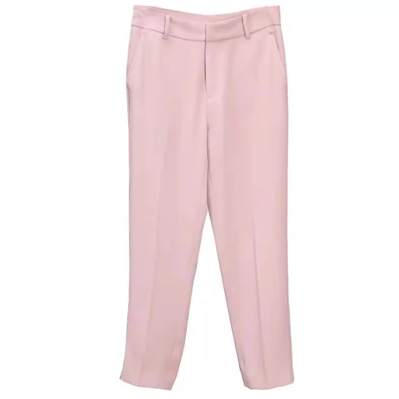 Damen Hochtaillierte Business-Hose Nord Taschen