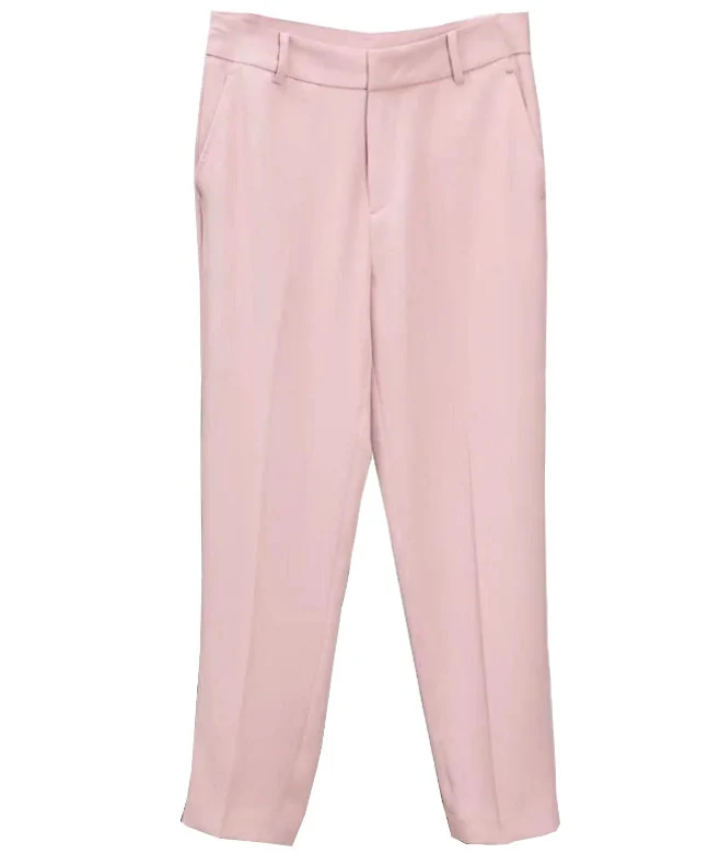 Damen Hochtaillierte Business-Hose Nord Taschen