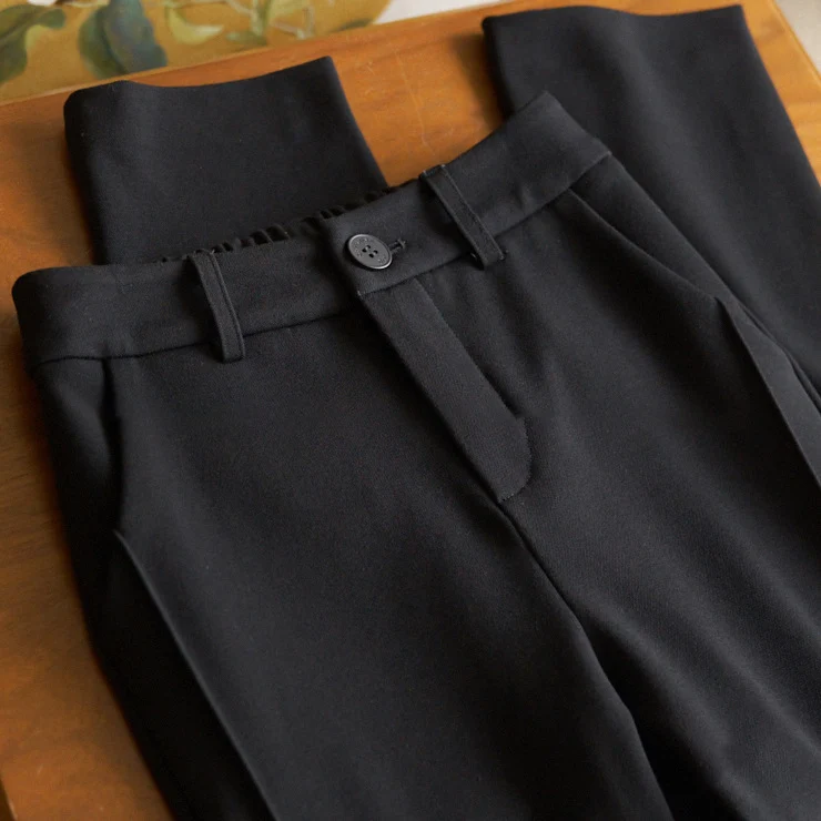 Damen Hoch taillierte Freizeit-Hose Nord Taschen
