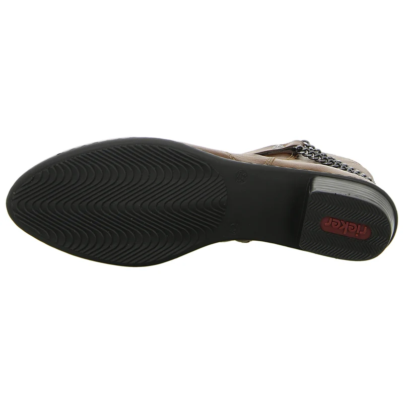 Rieker Schlupf-/Reißverschlußstiefelette Warmfutter ab 35mm Absatz