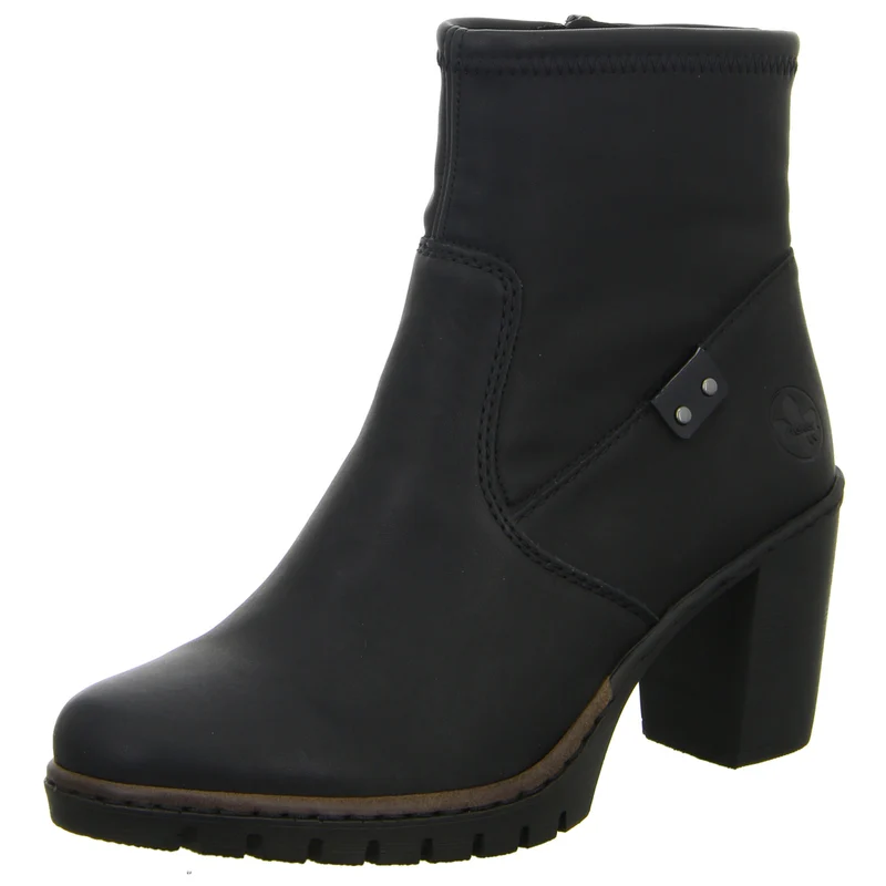 Rieker Schlupf-/Reißverschlußstiefelette Warmfutter ab 35mm Absatz
