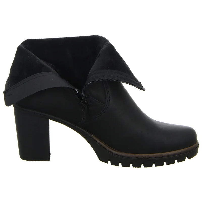 Rieker Schlupf-/Reißverschlußstiefelette Warmfutter ab 35mm Absatz