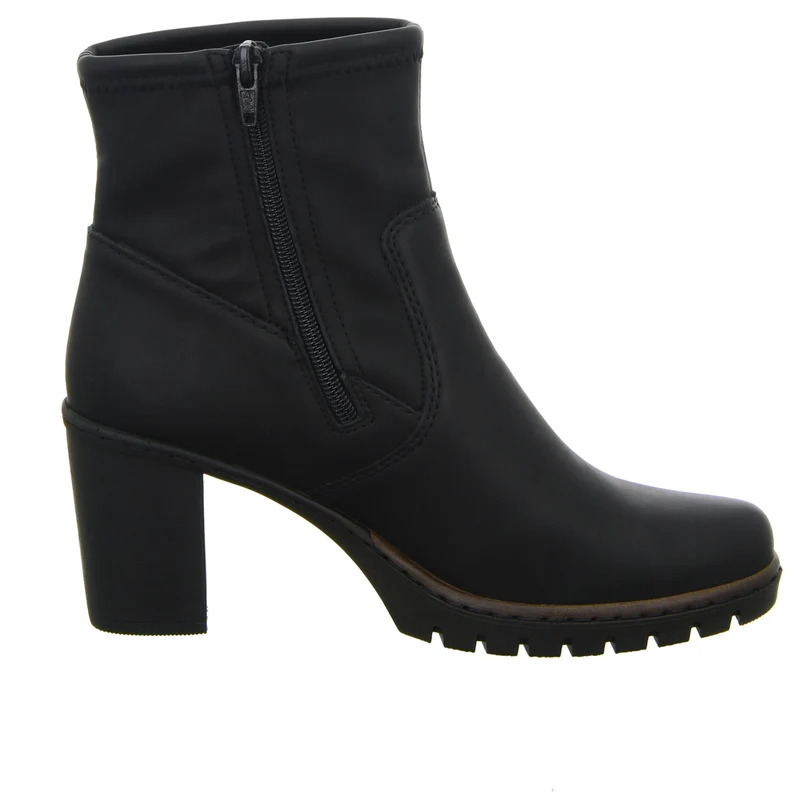 Rieker Schlupf-/Reißverschlußstiefelette Warmfutter ab 35mm Absatz