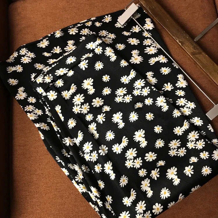 Damen Floral Maxi-Rock Nord Taschen