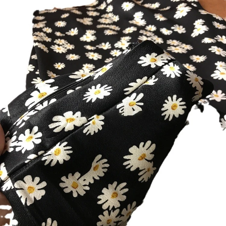 Damen Floral Maxi-Rock Nord Taschen