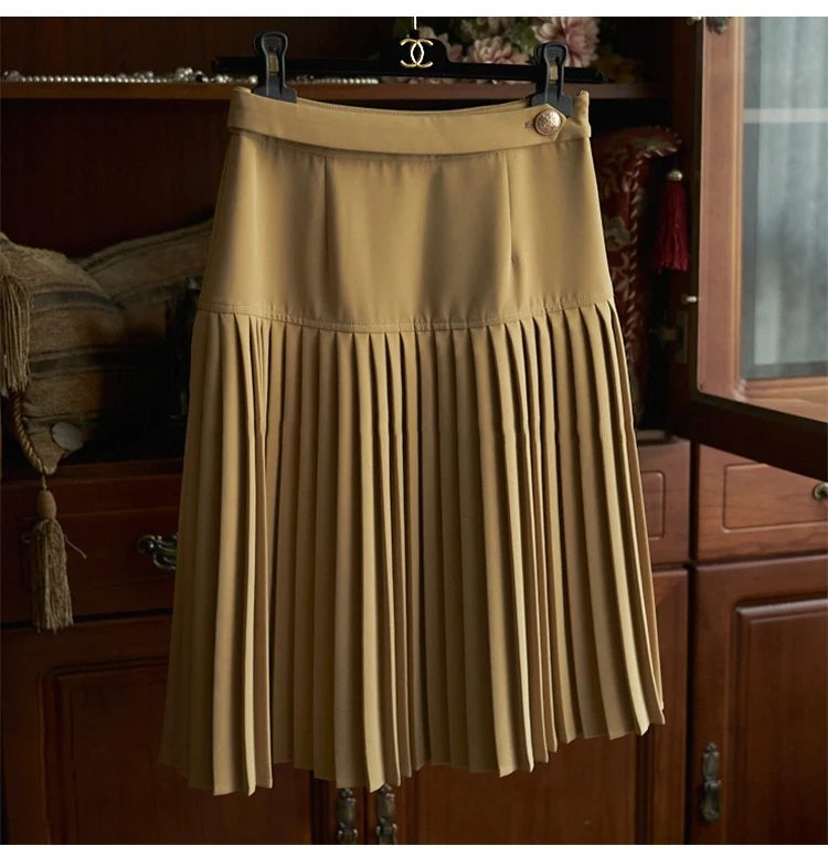 Damen Faltenrock mit elegantem Design Nord Taschen
