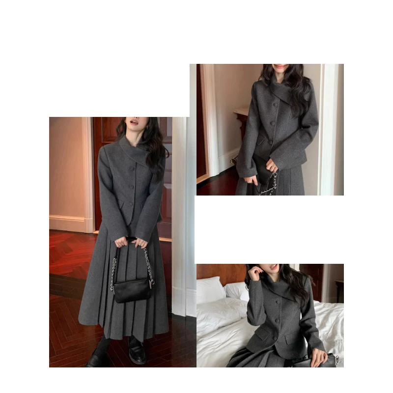 Damen Faltenrock aus hochwertigem Material Nord Taschen
