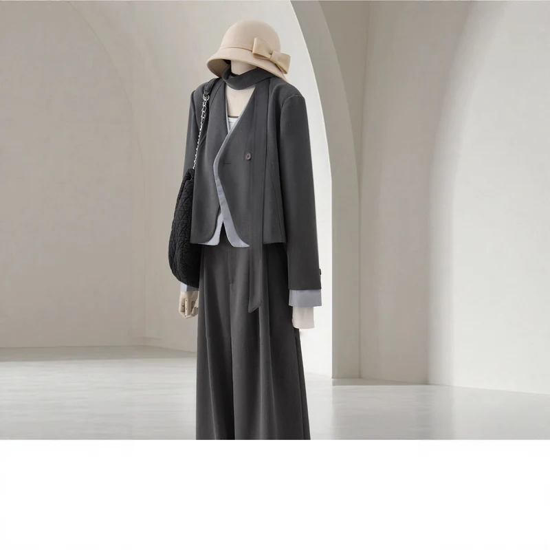 Damen Elegantes und modisches Zweiteiliges Anzugset Nord Taschen