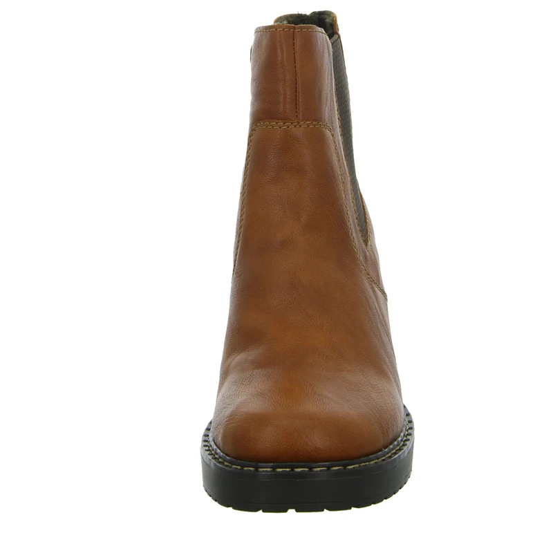 Rieker Schlupf-/Reißverschlußstiefelette Warmfutter ab 35mm Absatz
