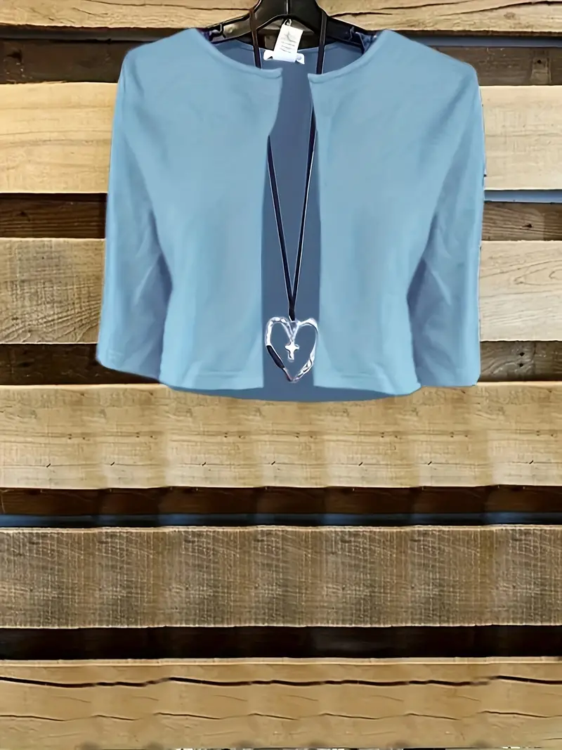 Nord Taschen | Elegante Zweiteilige Blumenkleid-Set mit Einfarbigem Crop-Top und Rundhalskleid