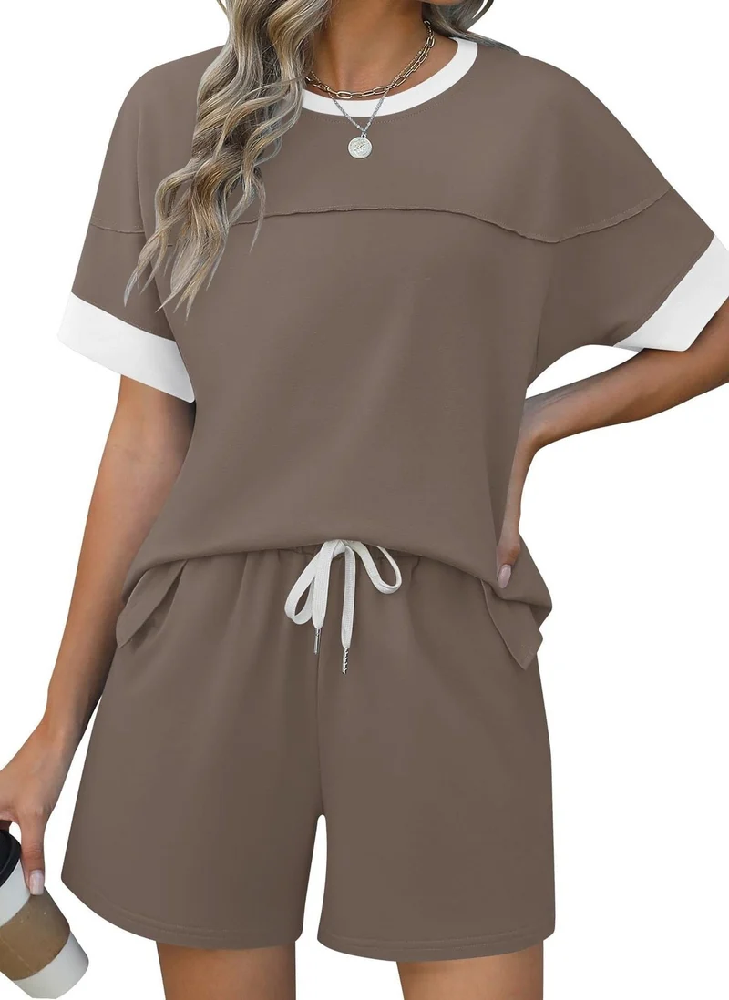 Damen lässiges Sport-Outfit mit elastischem Bund und praktischen Taschen Nord Taschen