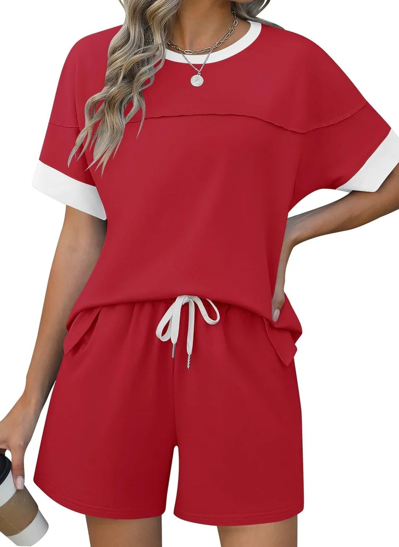 Damen lässiges Sport-Outfit mit elastischem Bund und praktischen Taschen Nord Taschen