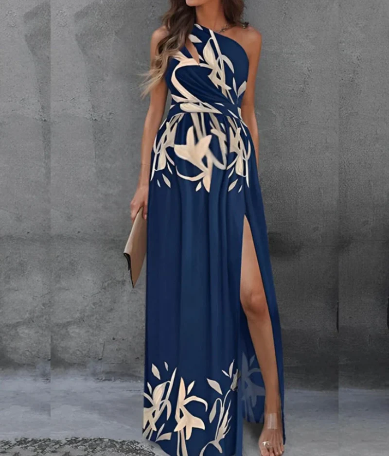 Umstandsgastkleid mit Schickem Seitenschlitz
