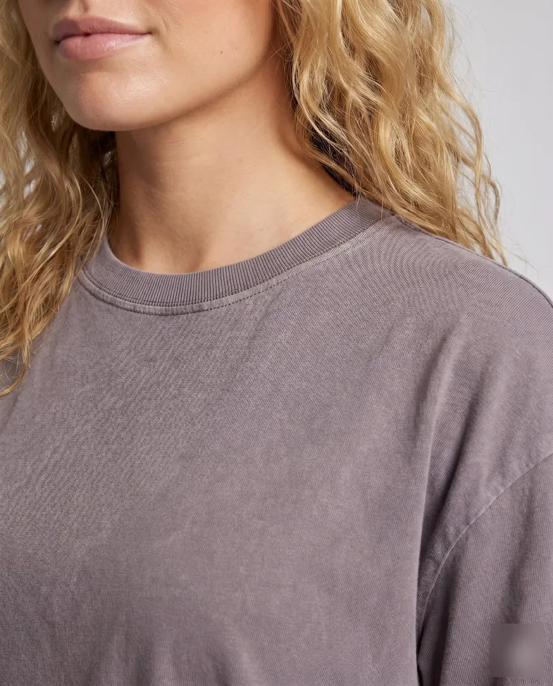 Damen Lässiges Kurzarm-Set mit praktischen Taschen und elastischem Bund