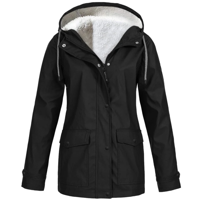 Outdoor-Jacke - Wasserdicht, Winddicht & Weich Gefüttert