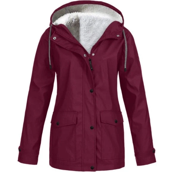 Outdoor-Jacke - Wasserdicht, Winddicht & Weich Gefüttert