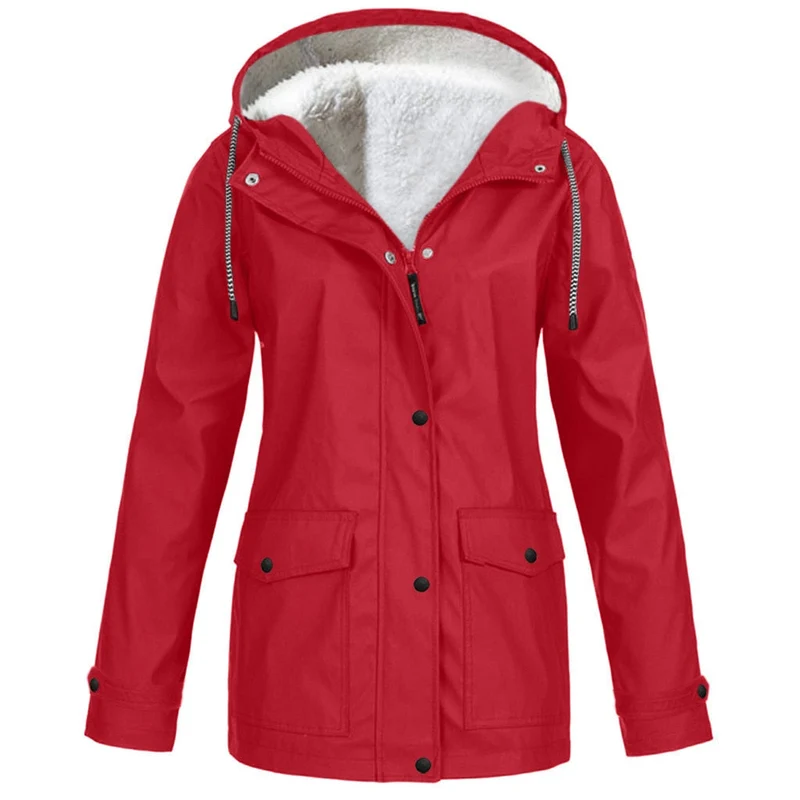 Outdoor-Jacke - Wasserdicht, Winddicht & Weich Gefüttert
