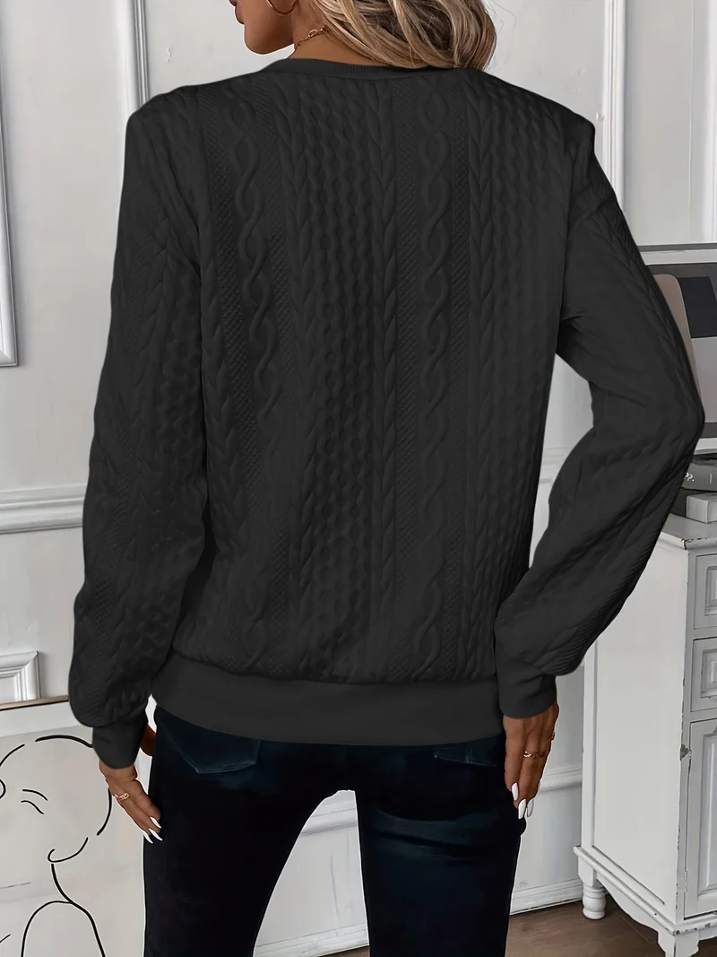 Stilvoller Strickpullover für Frauen