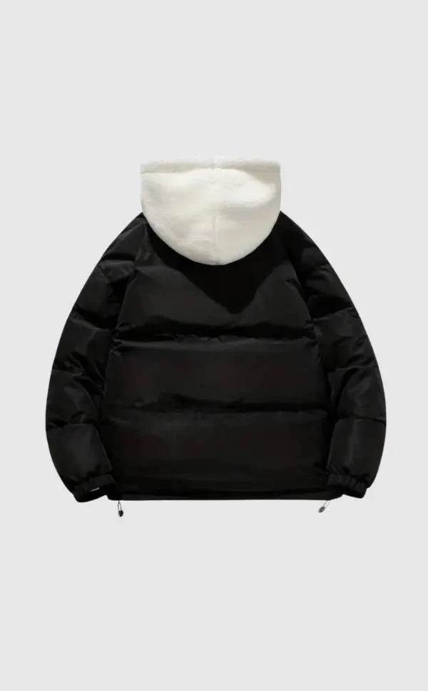 Warme Reißverschluss Winterjacke Komfort und Stil für Kalte Tage