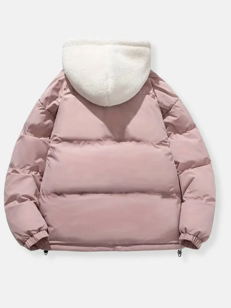 Warme Reißverschluss Winterjacke Komfort und Stil für Kalte Tage