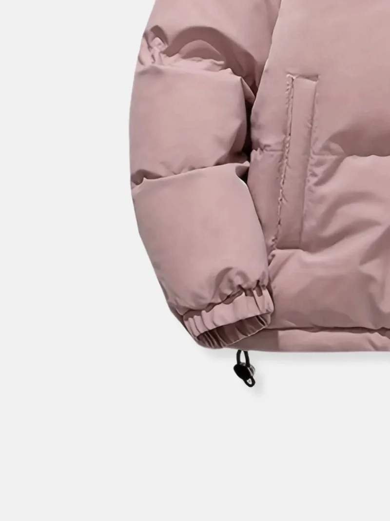 Warme Reißverschluss Winterjacke Komfort und Stil für Kalte Tage