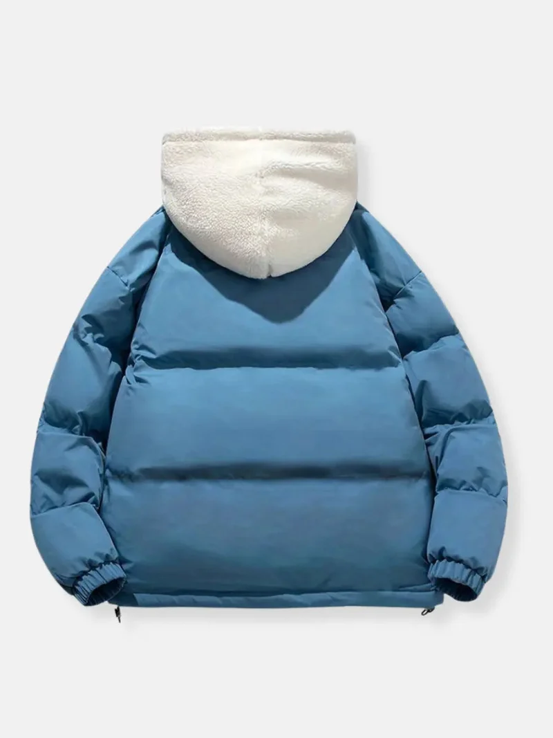Warme Reißverschluss Winterjacke Komfort und Stil für Kalte Tage