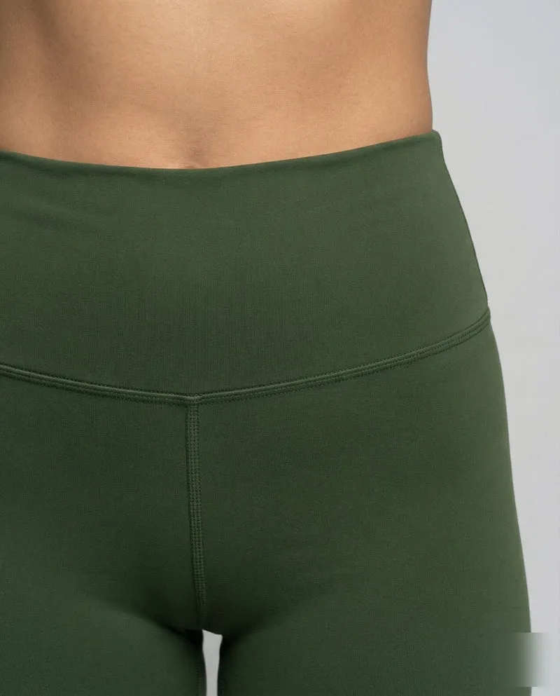 Damen Radlerhose mit formender Bauchzone