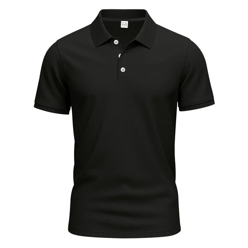 Herren nan atmungsaktives Piqué Poloshirt Kurzarm mit Knopfleiste Nord Taschen