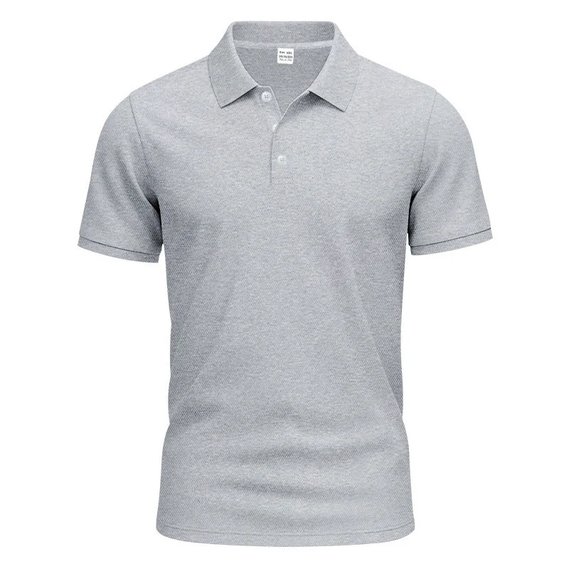 Herren nan atmungsaktives Piqué Poloshirt Kurzarm mit Knopfleiste Nord Taschen