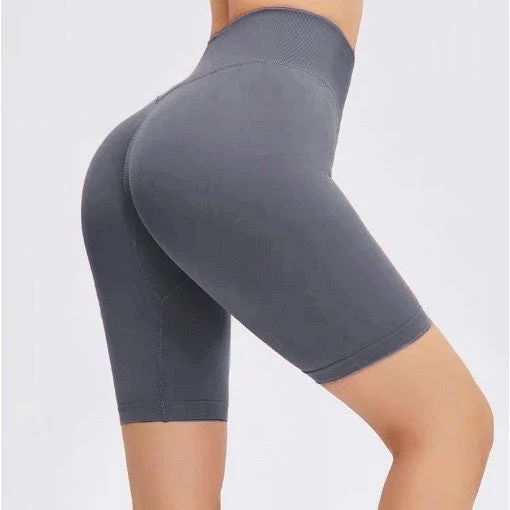 Damen Figurbetonte Radlerhosen mit super elastischem Material