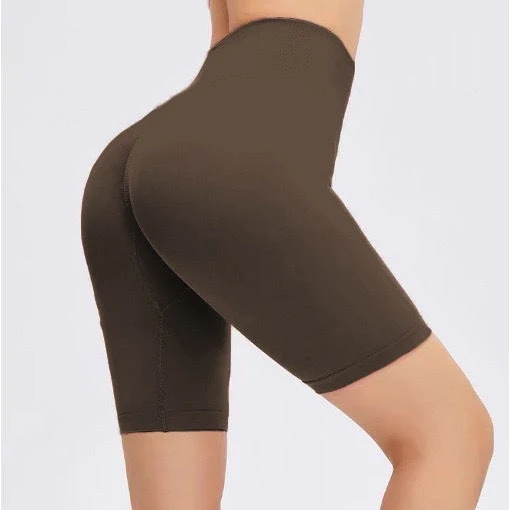 Damen Figurbetonte Radlerhosen mit super elastischem Material