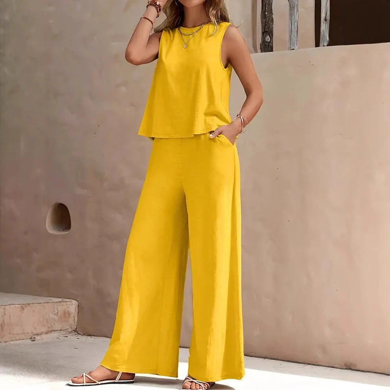 Damen Komfortables und elegantes Loungeset mit weitem Schnitt