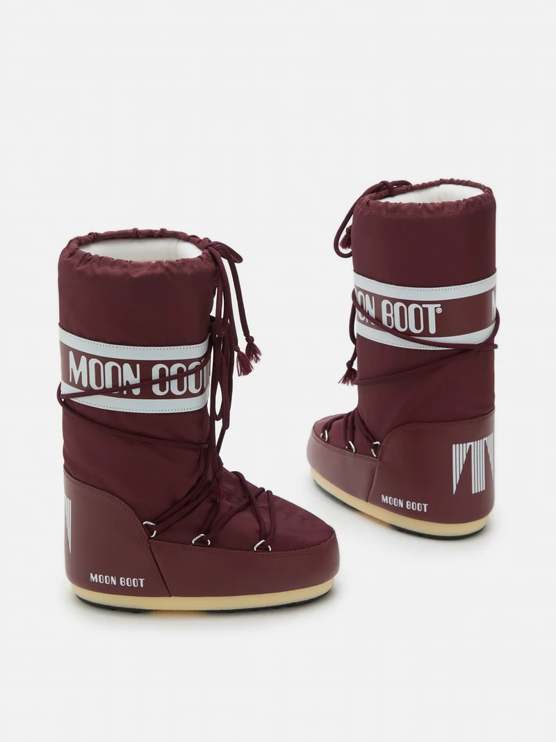 Moon Boot - Icon Nylon Jr 80D1400440 - D013 Burgundy