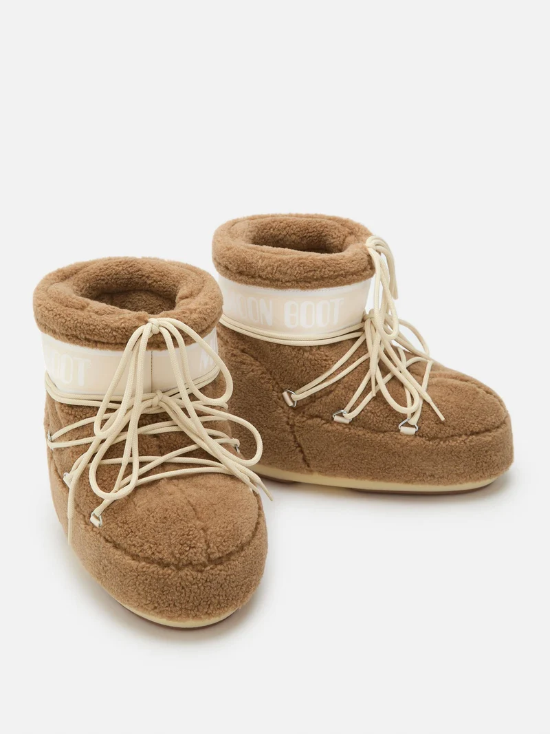 Moon Boot - Icon Low Fleece 80D1409700 - M047 Camel