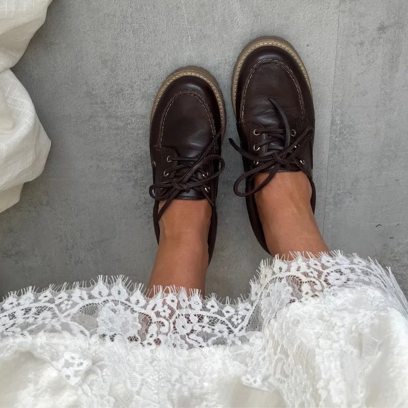 Copenhagen Shoes - The Walk Leather CS8837 - 0018 - Dk Brown