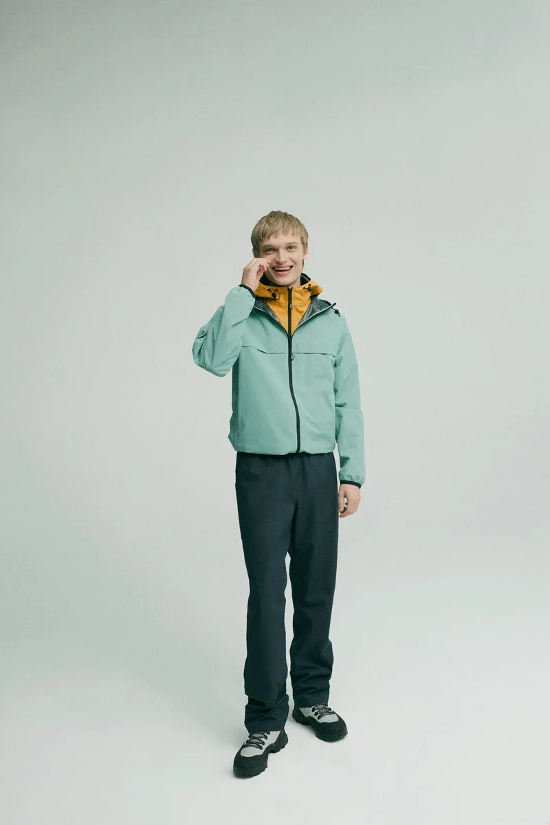 H2O - Rømø Lw Rain Jacket Packable 100980 - 3008 - Sea Grass