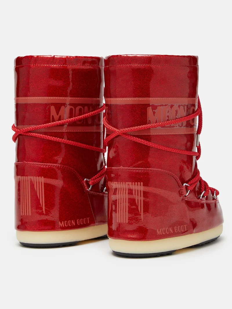 Moon Boot - Icon Jr Glitter 80D3400290 - D001 Red