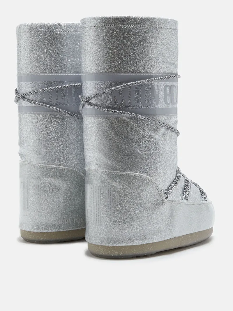 Moon Boot - Icon Glitter 80D1402850 - H001 Silver