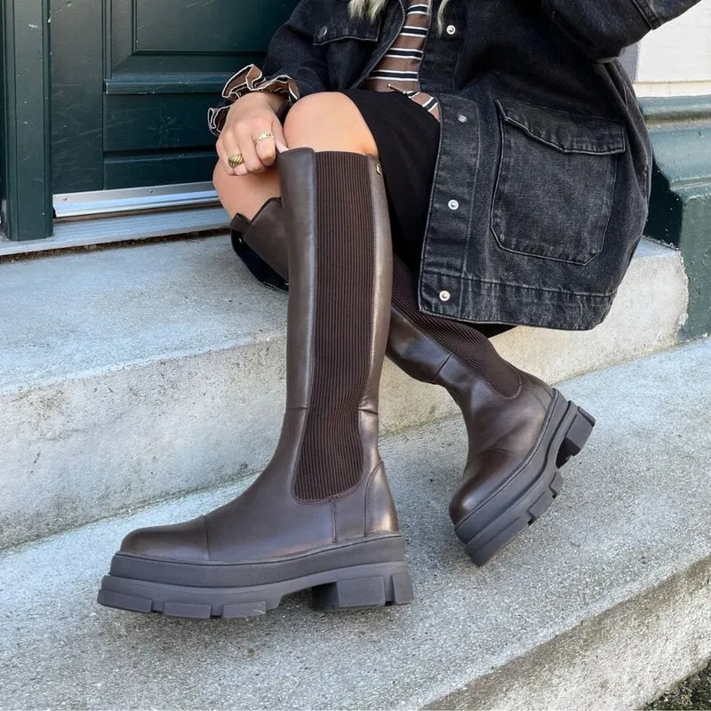 Copenhagen Shoes - Follow Me And More CS8143 - 0018 Dk Brown