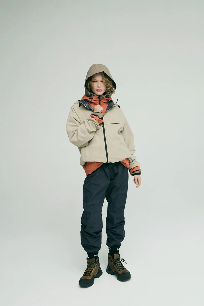 H2O - Rømø Lw Rain Jacket Packable - 1034 Warm Grey