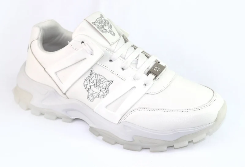 PLEIN SPORT Herren Sneakers weiß SIPS100501