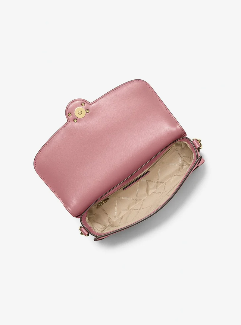 Michael Kors Handtasche Damen Leida MD Flap CHN MSGR Powder Blush 35S4G9GM8L