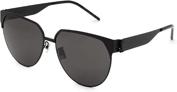 Saint Laurent Sonnenbrille Damen SL M43/F-001 Schwarz/Grau 61 001