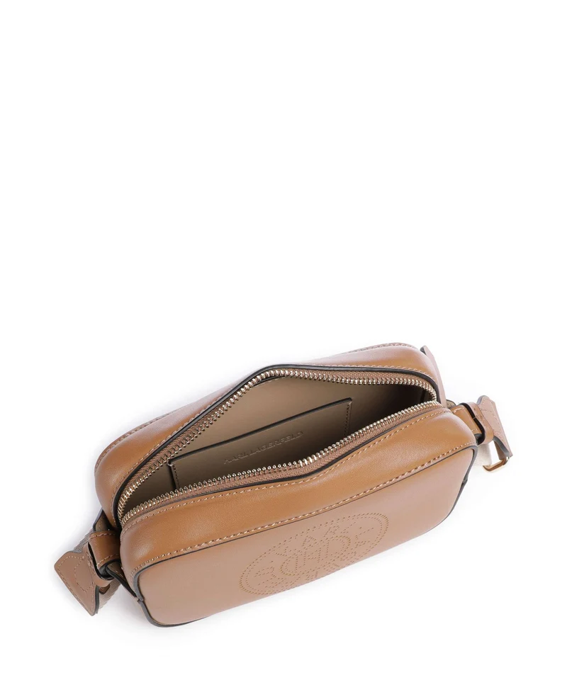 Karl Lagerfeld Umhängetasche Damen K Circle Braun A3W30310-1XV