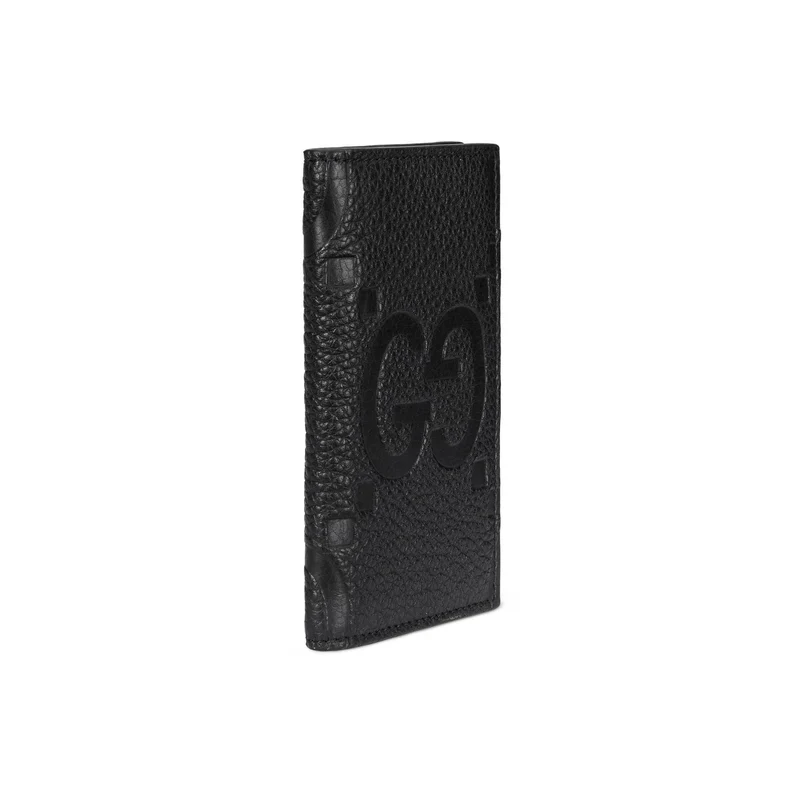 Gucci Kartenetui Unisex Jumbo GG Card Case Schwarz 739478 AABY0 1000
