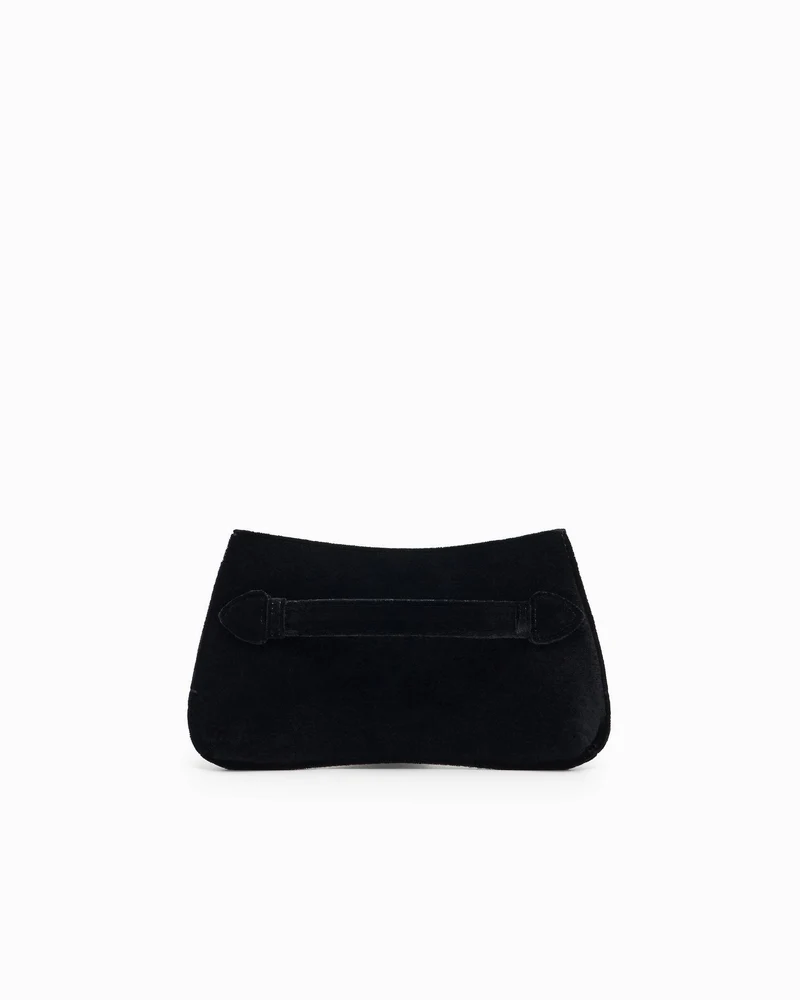 Emporio Armani Handtasche Damen Black Velvet EW001777 AF17289 UC001