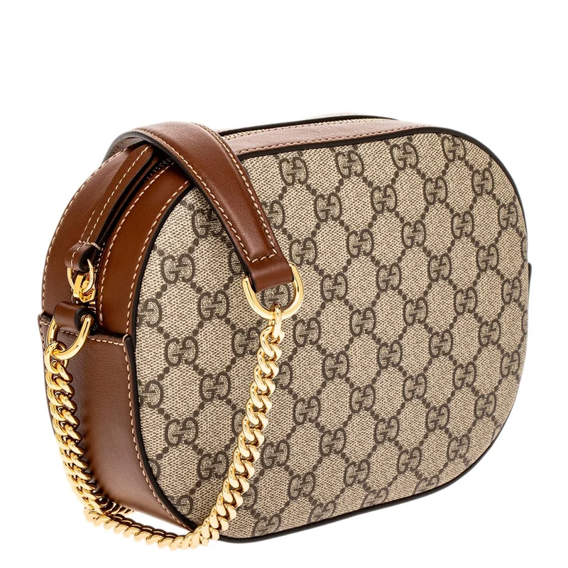 Gucci Handtasche Damen Linea A Beige Braun 779784-KHNKG-8534