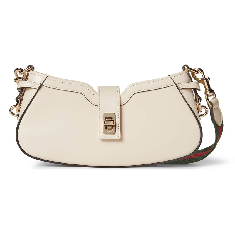 Gucci Umhängetasche Damen Moon Side mini Schultertasche Weiß 786015AADHE9589
