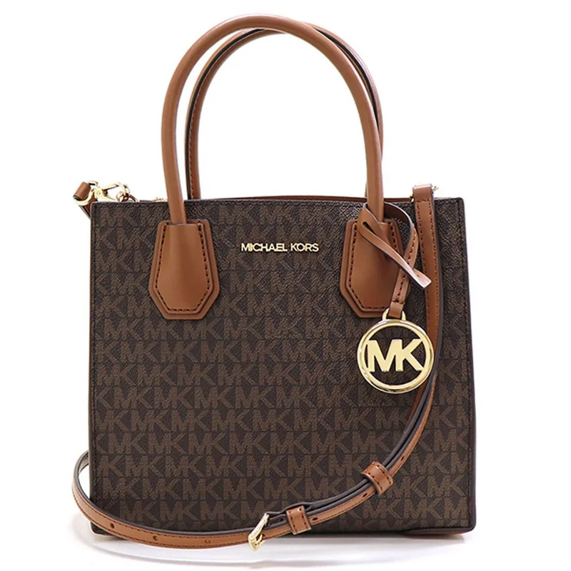 Michael Kors Umhängetasche Damen Mercer Medium Braun 35S1GM9M2B-BROWN