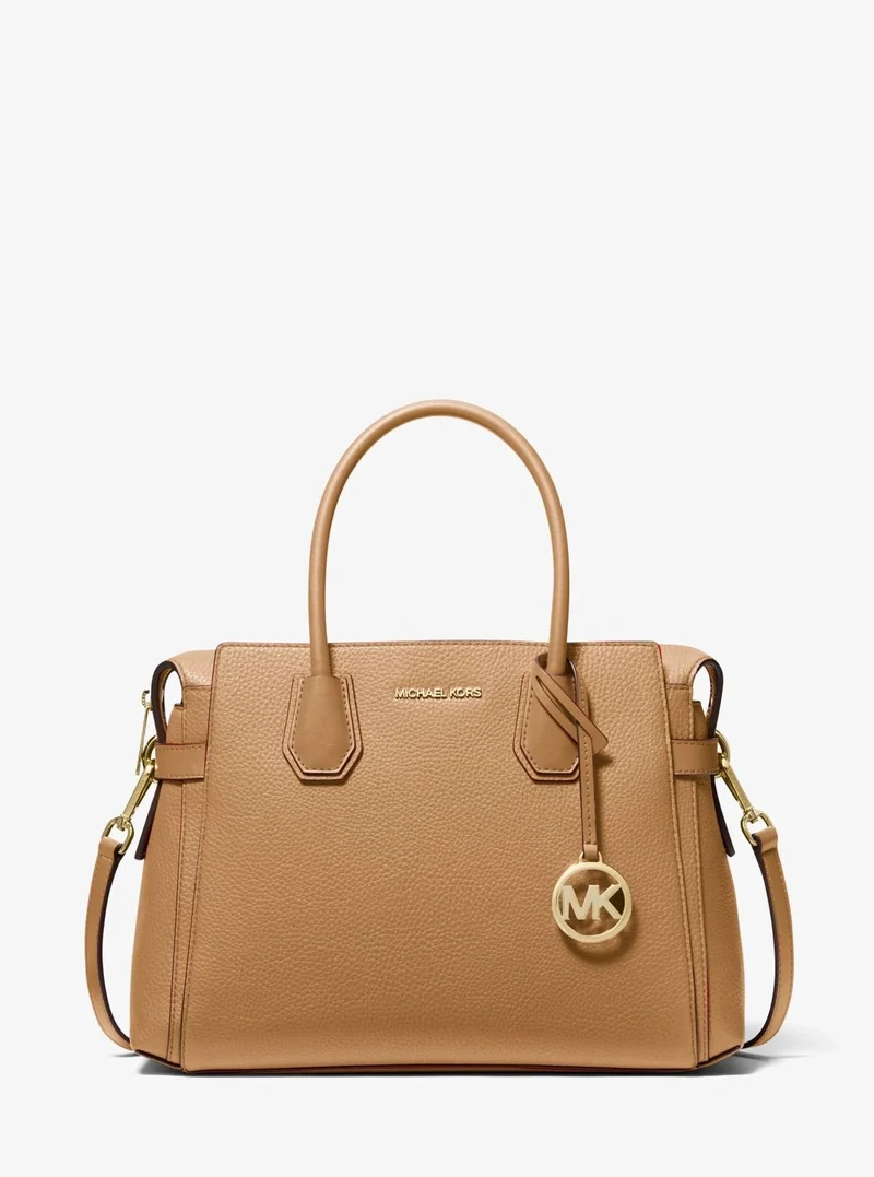 Michael Kors Henkeltasche Damen Mercer Medium Camel 35S4GM9S6L